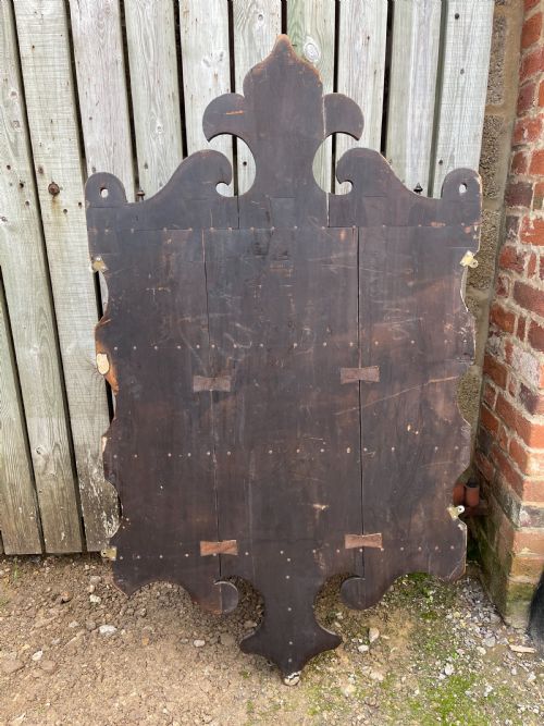 LARGE SCALE NINETEENTH CENTURY WALL SHELVES - ADDITIONAL PHOTO 7