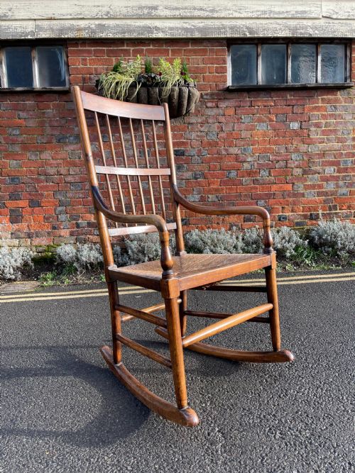 nineteenth century rocking chair - CATEGORY: ANTIQUE CHAIRS - DATED 19TH CENTURY