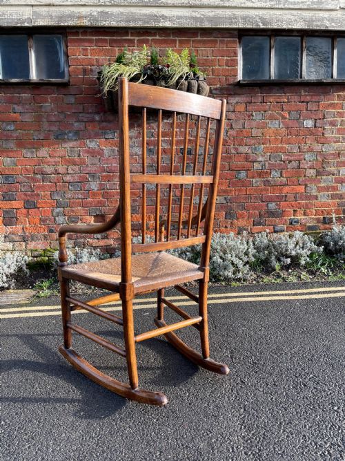 NINETEENTH CENTURY ROCKING CHAIR - ADDITIONAL PHOTO 3