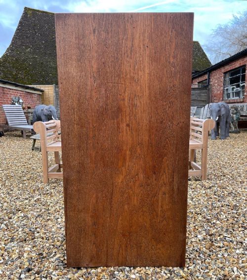 CARVED TEAK COFFEE TABLE - ADDITIONAL PHOTO 3