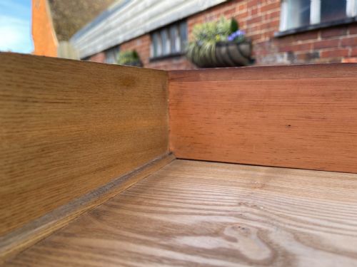 VICTORIAN MAHOGANY WELLINGTON CHEST - ADDITIONAL PHOTO 4