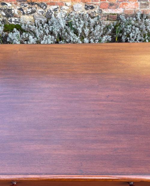 VICTORIAN MAHOGANY WELLINGTON CHEST - ADDITIONAL PHOTO 9