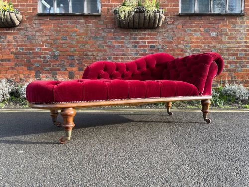 VICTORIAN CHAISE LONGUE - ADDITIONAL PHOTO 2