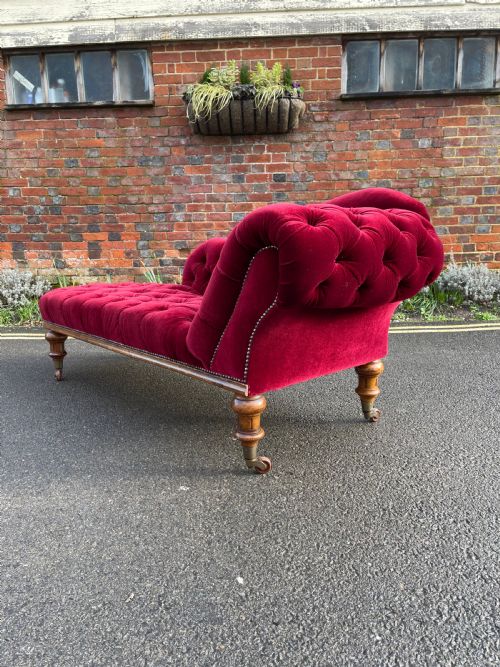 VICTORIAN CHAISE LONGUE - ADDITIONAL PHOTO 3