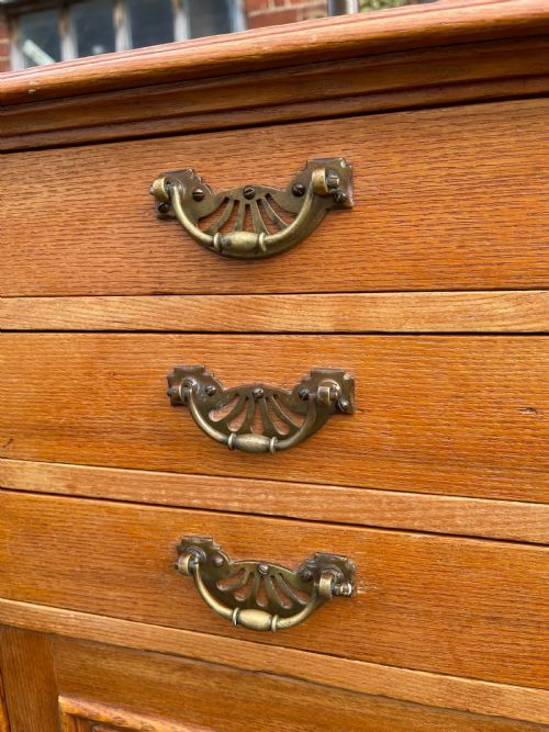 VICTORIAN ASH SHAVING STAND - ADDITIONAL PHOTO 1