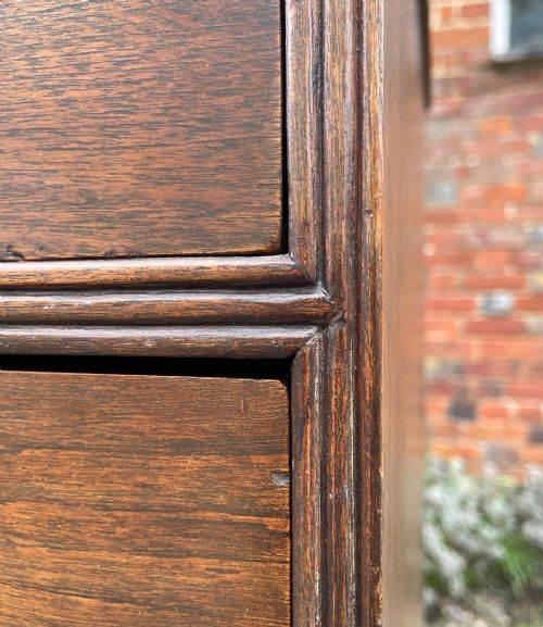 NINETEENTH CENTURY ANGLO INDIAN TEAK CAMPAIGN CHEST - ADDITIONAL PHOTO 11