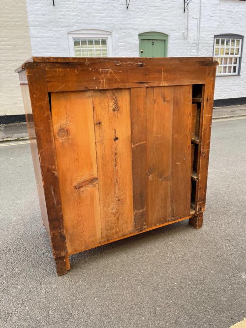 CONTINENTAL MAHOGANY CHEST - ADDITIONAL PHOTO 4