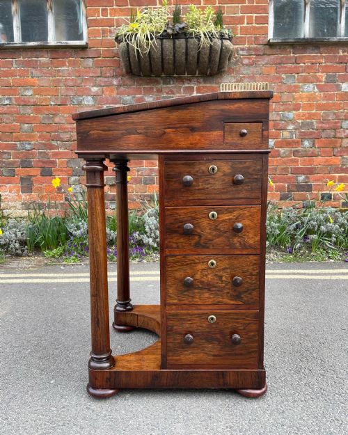 WILLIAM IV ROSEWOOD DAVENPORT - ADDITIONAL PHOTO 3