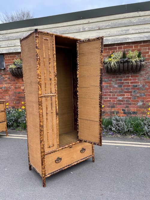 VICTORIAN BAMBOO BEDROOM PAIR - ADDITIONAL PHOTO 8