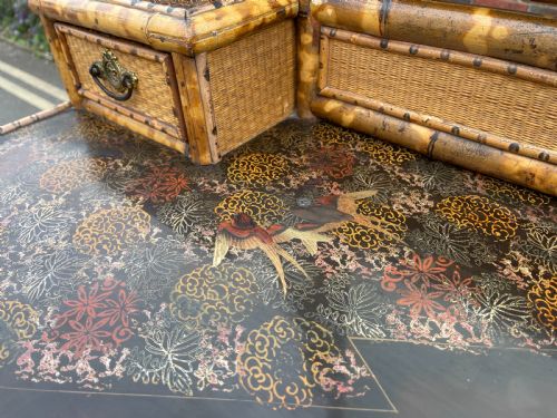 VICTORIAN BAMBOO BEDROOM PAIR - ADDITIONAL PHOTO 13