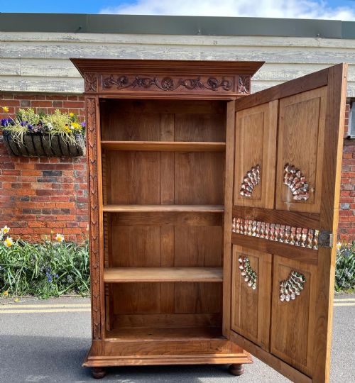 FRENCH CHESTNUT CUPBOARD - ADDITIONAL PHOTO 2