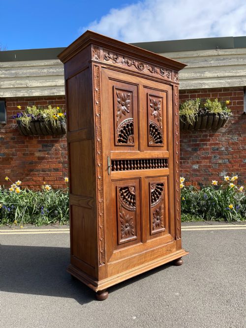 FRENCH CHESTNUT CUPBOARD - ADDITIONAL PHOTO 9
