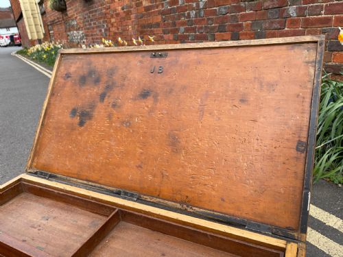 VICTORIAN PINE CARPENTERS CHEST - ADDITIONAL PHOTO 3