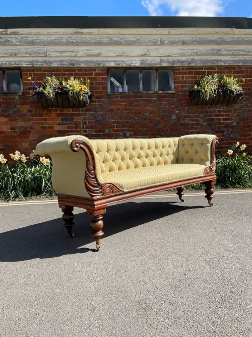nineteenth century sofa - CATEGORY: ANTIQUE SOFAS - DATED 19TH CENTURY