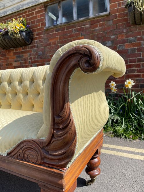NINETEENTH CENTURY SOFA - ADDITIONAL PHOTO 4