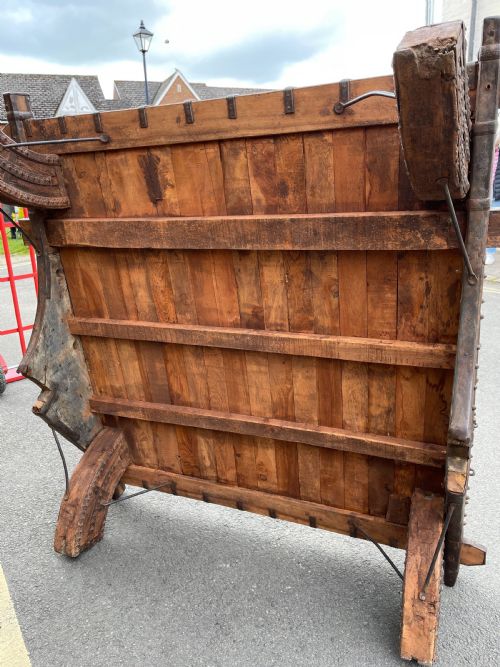 ANTIQUE INDIAN COFFEE TABLE - ADDITIONAL PHOTO 1