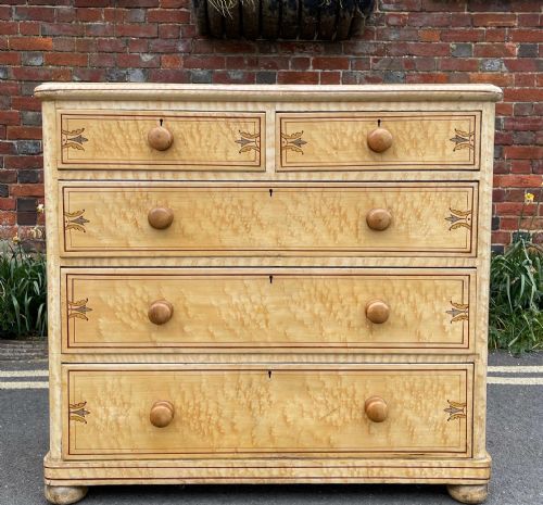 VICTORIAN PAINTED PINE BEDROOM PAIR - ADDITIONAL PHOTO 1