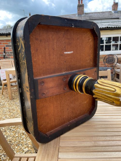 REGENCY CHINOISERIE WORK TABLE - ADDITIONAL PHOTO 6