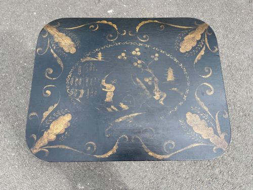 REGENCY CHINOISERIE WORK TABLE - ADDITIONAL PHOTO 10