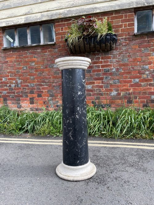 nineteenth century scagliola column - CATEGORY: ANTIQUE MISCELLANEOUS - DATED 19TH CENTURY