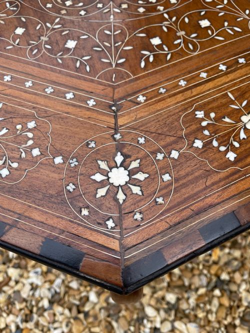 INLAID HOSHIARPUR TABLE - ADDITIONAL PHOTO 3