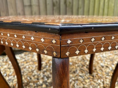 INLAID HOSHIARPUR TABLE - ADDITIONAL PHOTO 6