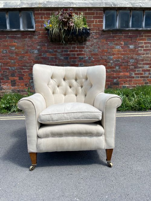 EDWARDIAN ARMCHAIR - ADDITIONAL PHOTO 3