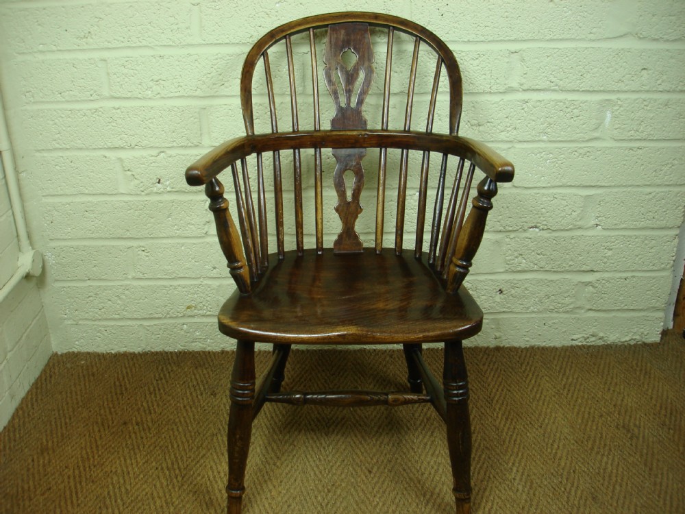 Nineteenth century windsor armchair