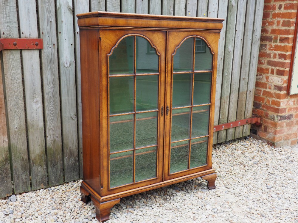 Walnut bookcase