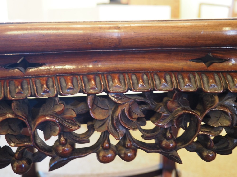 Pair of chinese rosewood tables View II