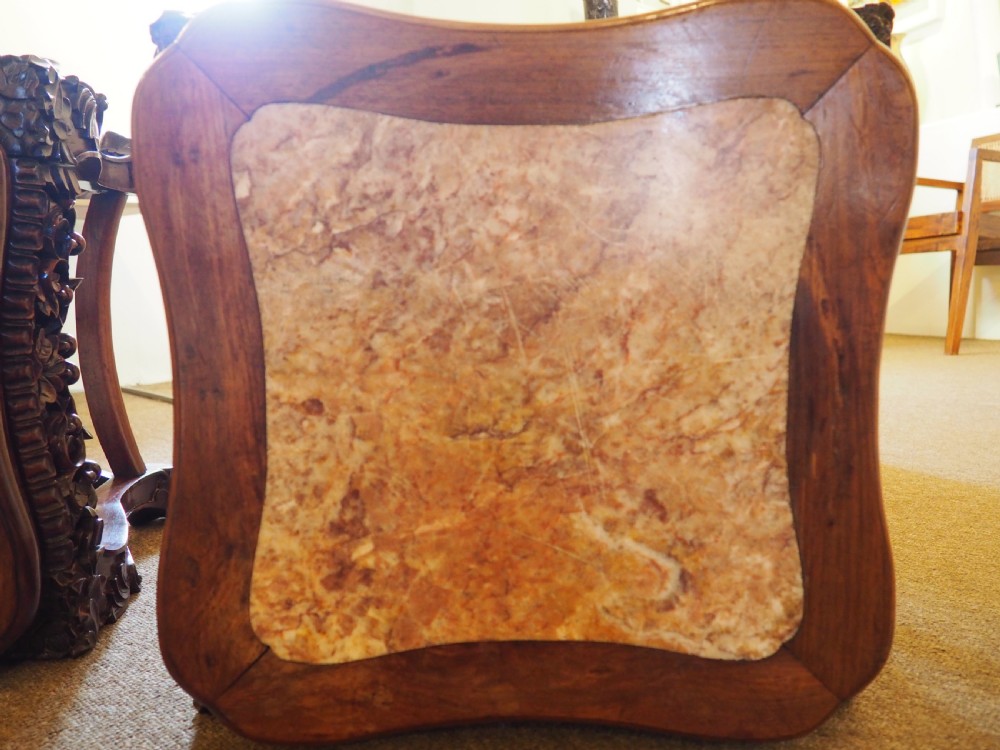 Pair of chinese rosewood tables View XI