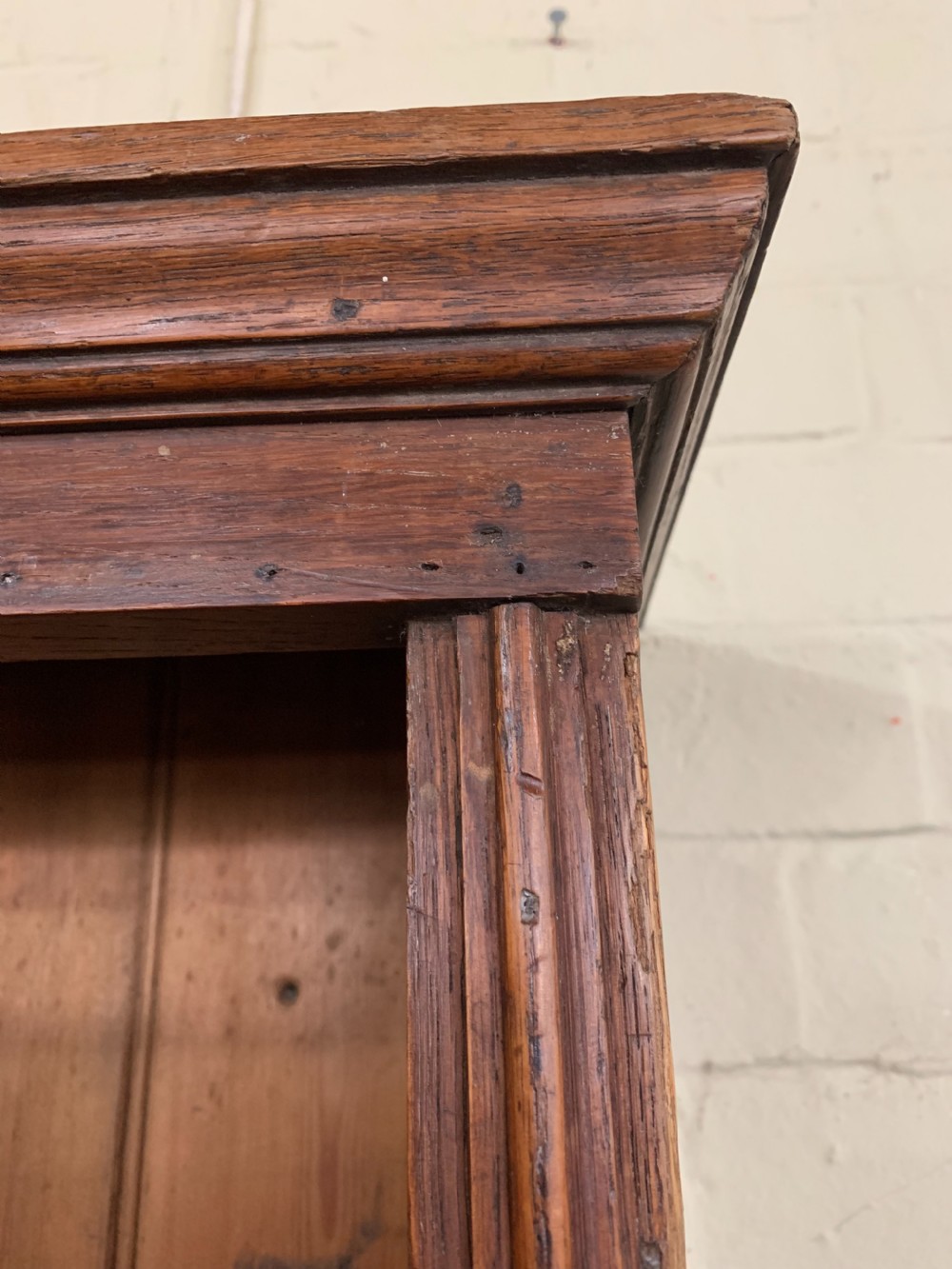 Oak hanging shelves  View II