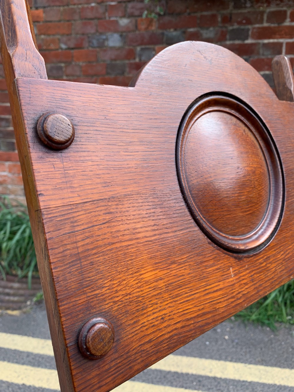Victorian Oak Metamorphic chair  View V