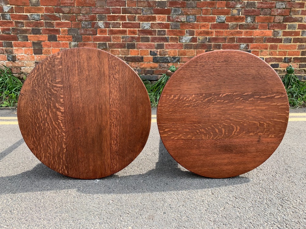 Pair of Oak tables  View IV