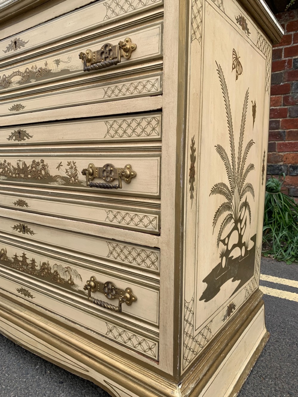 Decorative Chinoiserie chest View V