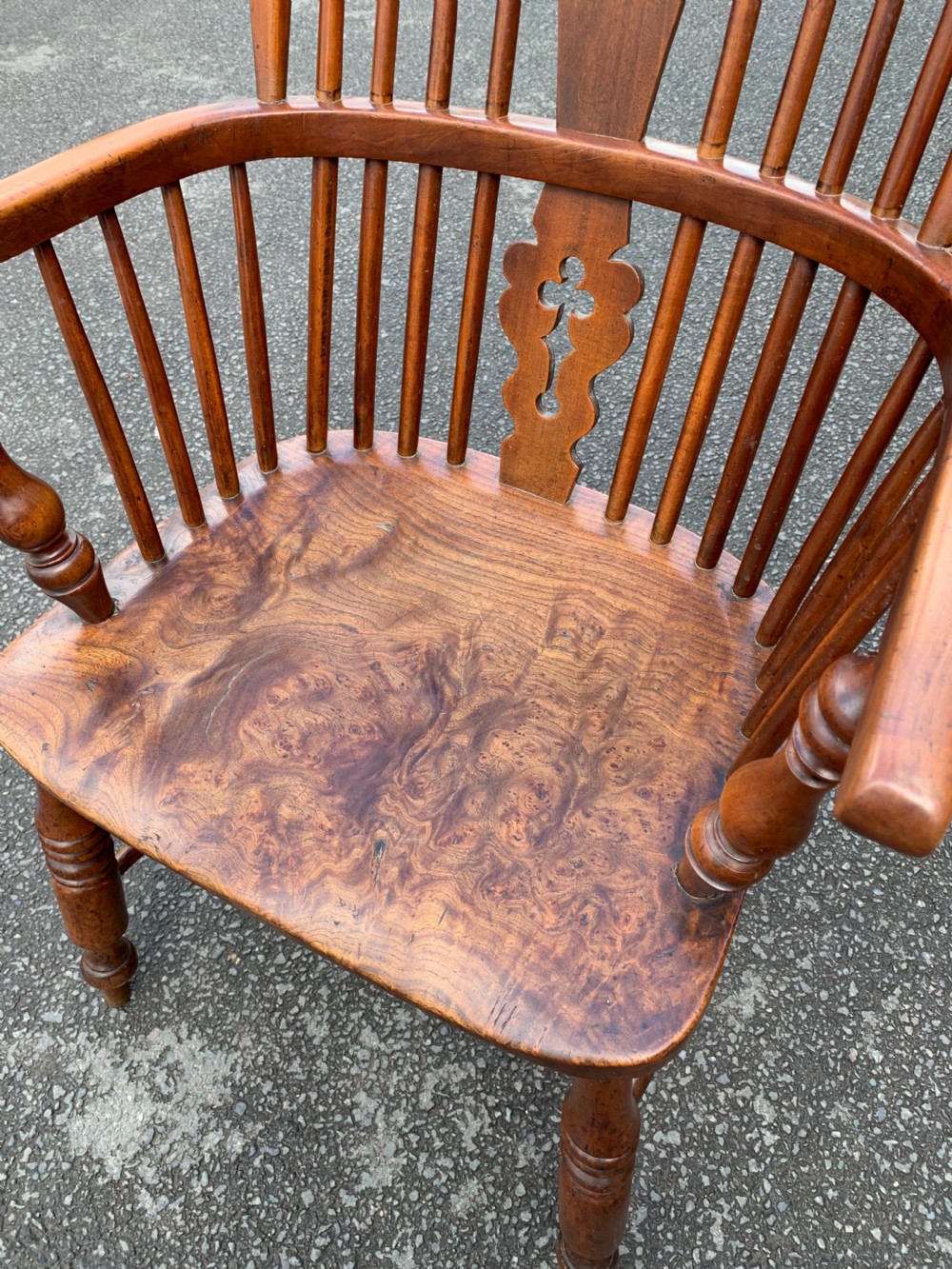 Nineteenth century Windsor armchair  View V
