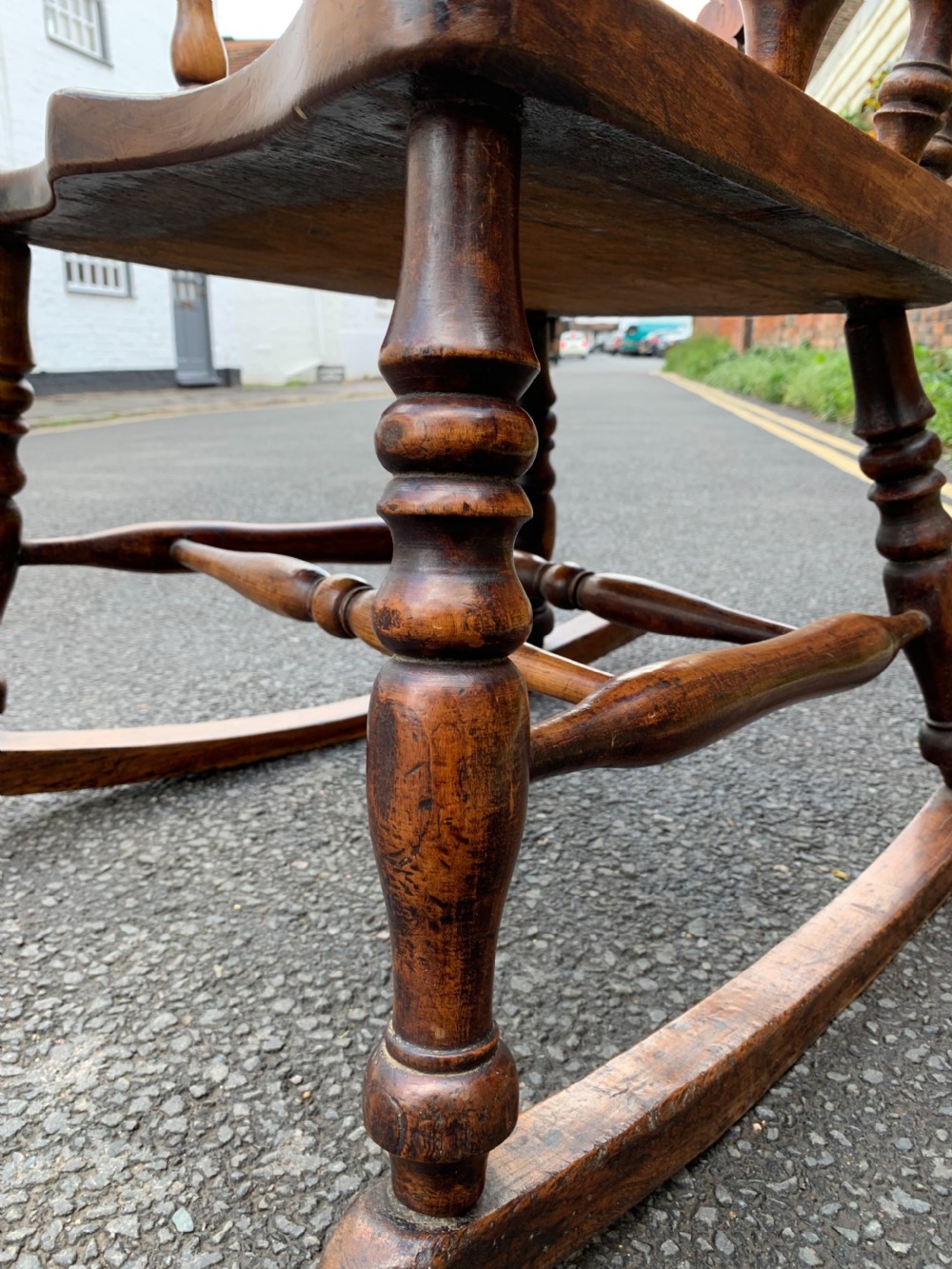 Nineteenth century Windsor rocking chair  View IV