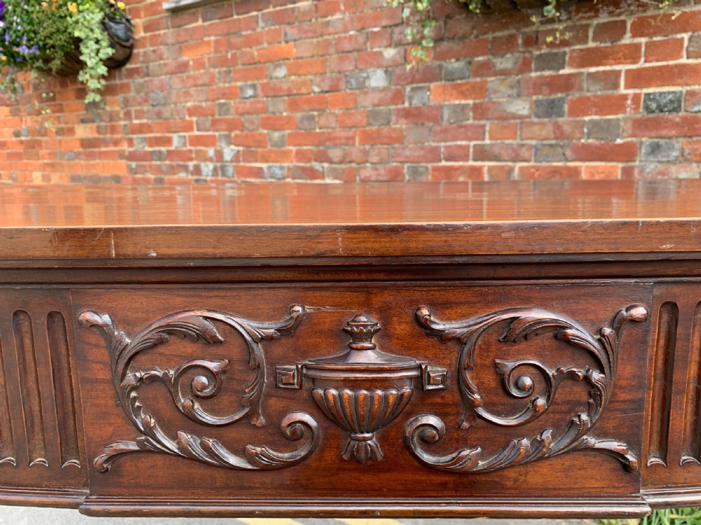 Mahogany serving table  View II