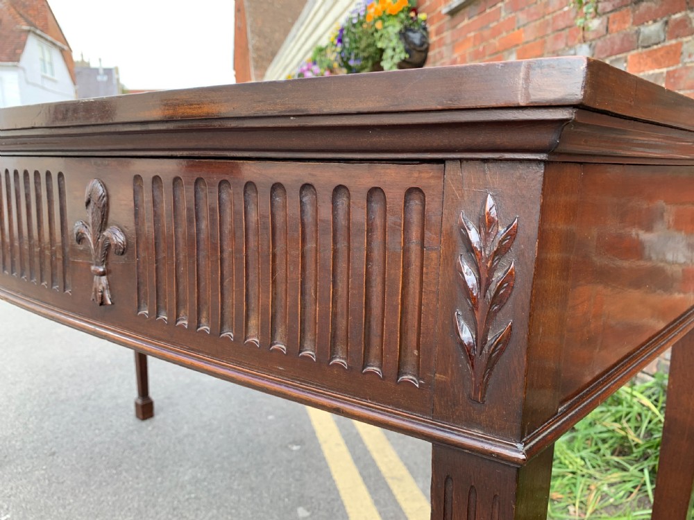 Mahogany serving table  View III