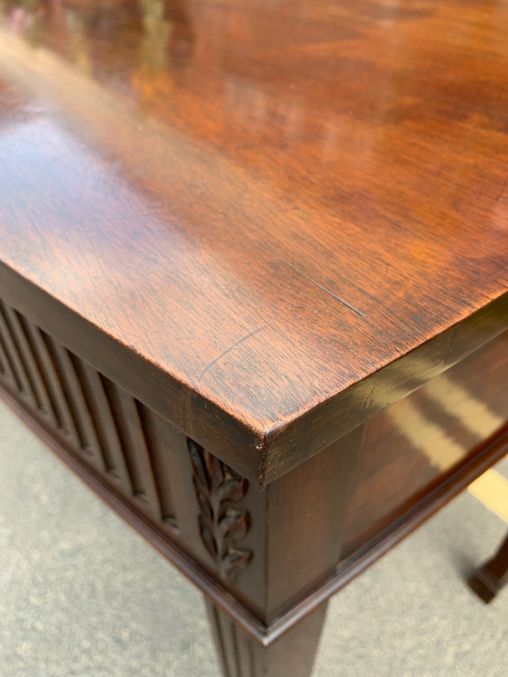 Mahogany serving table  View VI