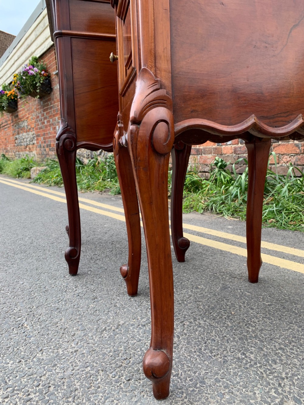 Pair of Mahogany bedside cupboards  View VII