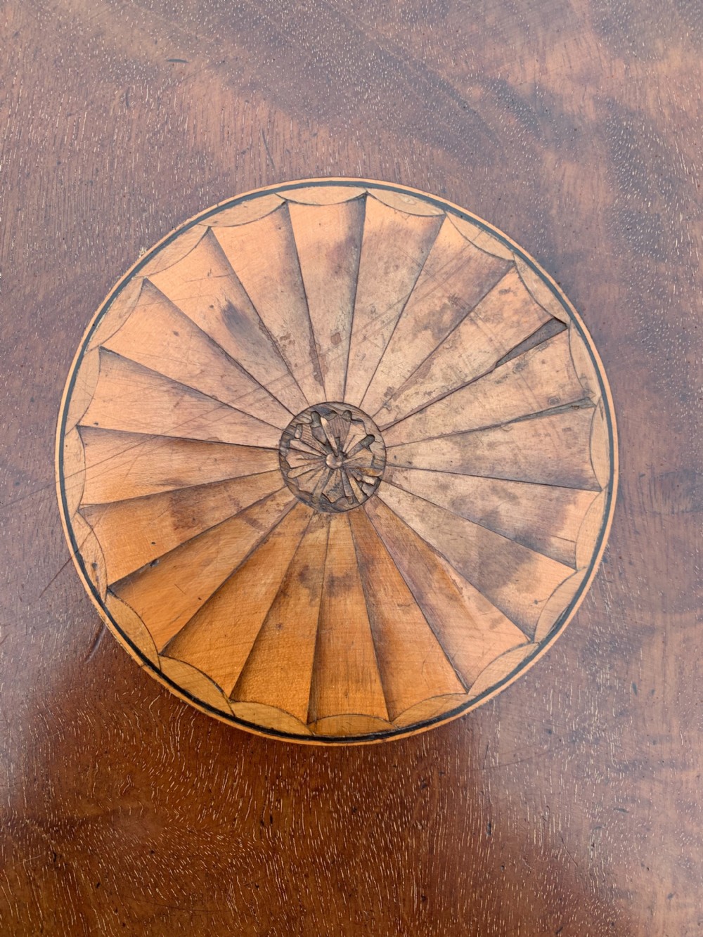 Victorian revolving bookcase  View II