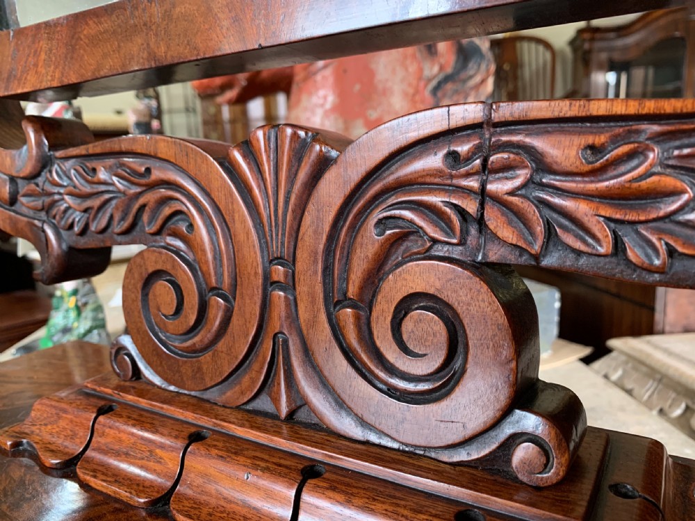William IV Mahogany dressing mirror  View II