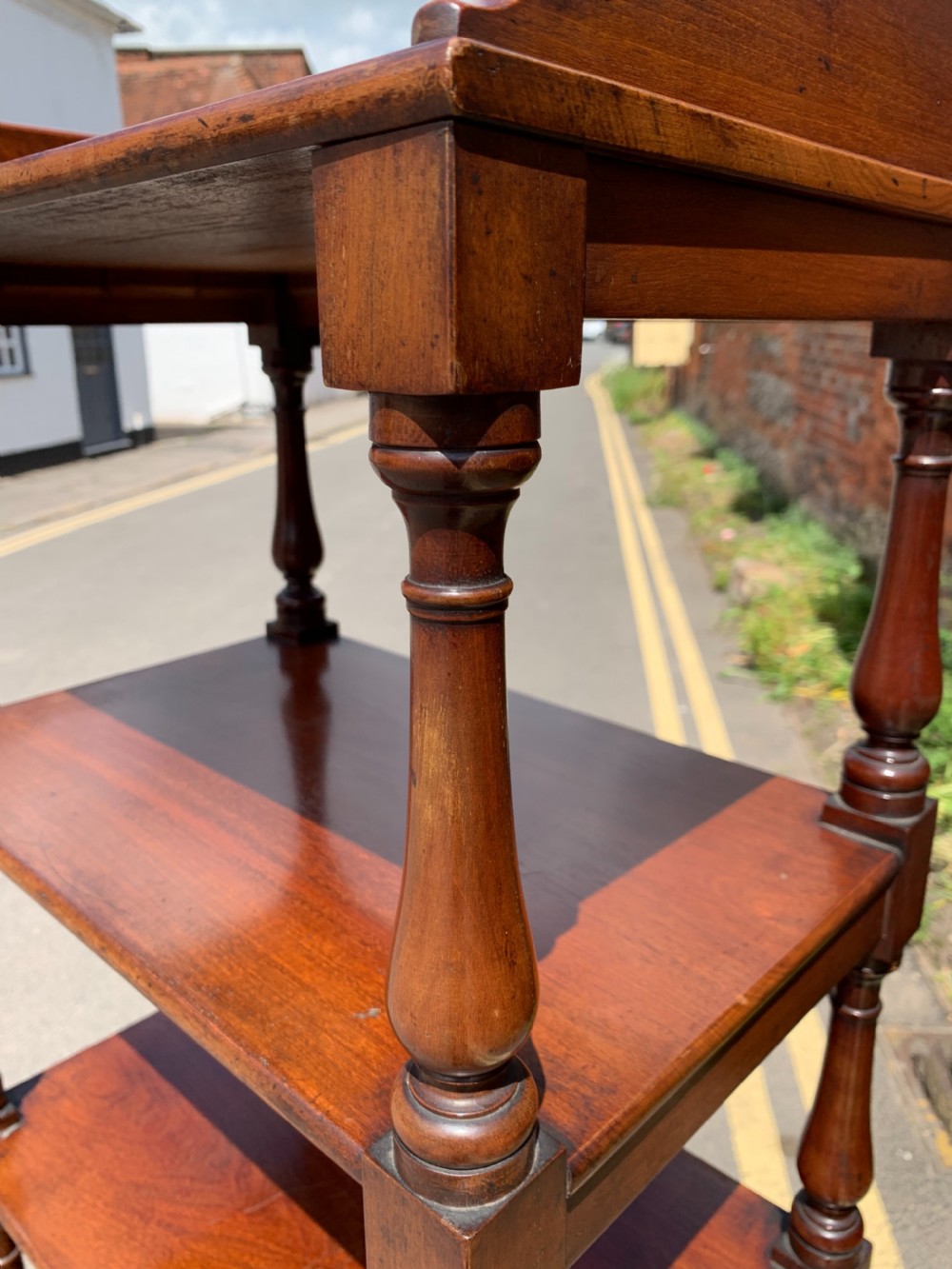 Victorian Mahogany Whatnot View II