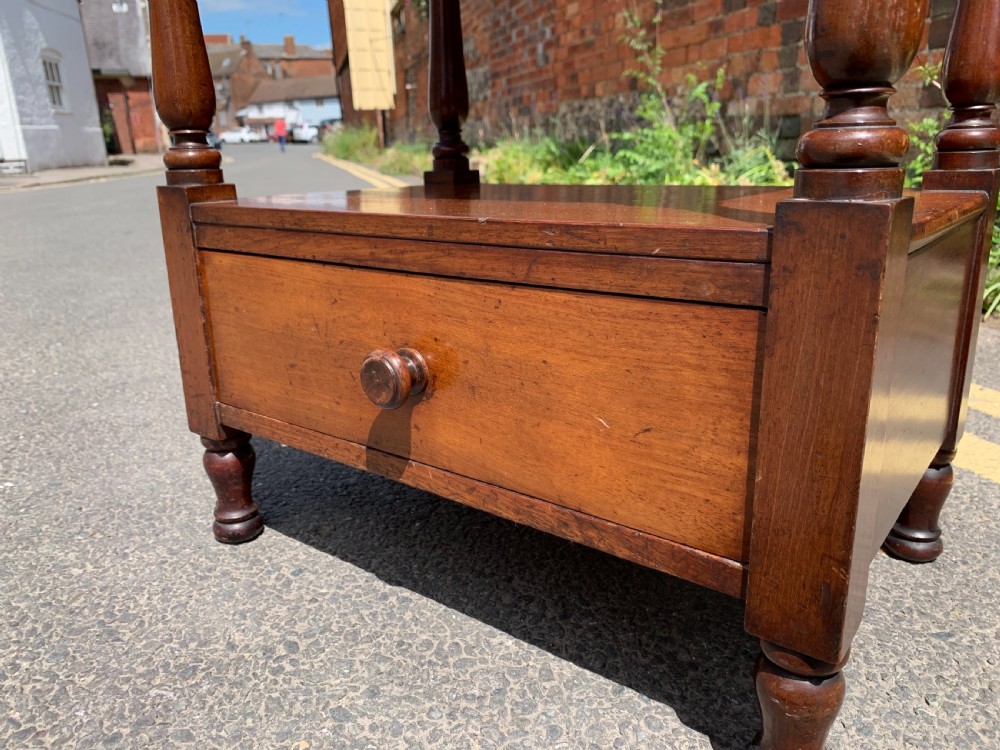 Victorian Mahogany Whatnot View V