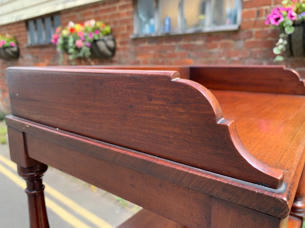 Victorian Mahogany Whatnot View VIII