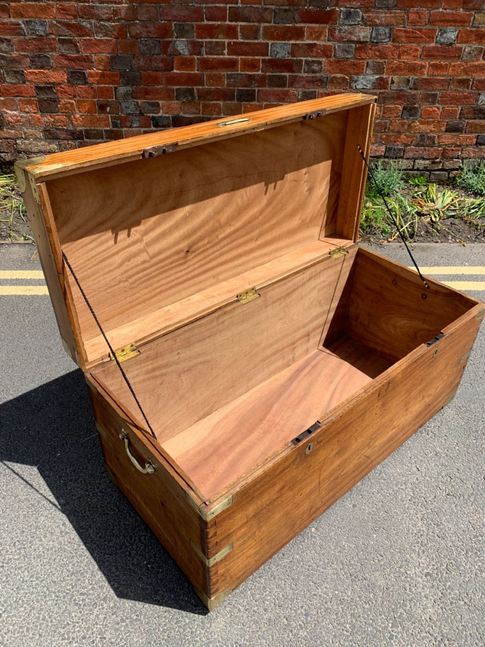 Nineteenth century Camphor trunk View V