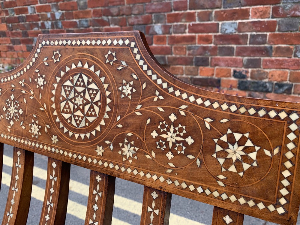 Folding inlaid chair from the Levant View IV