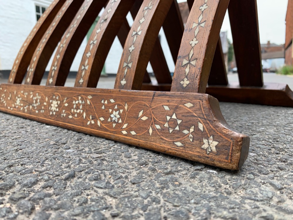 Folding inlaid chair from the Levant View V