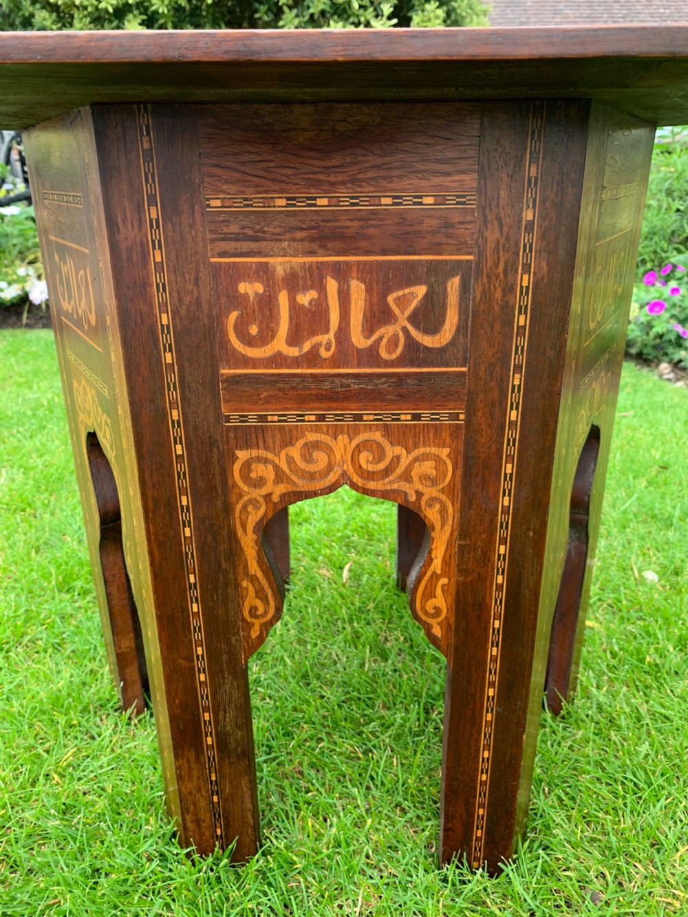 Syrian inlaid table View II